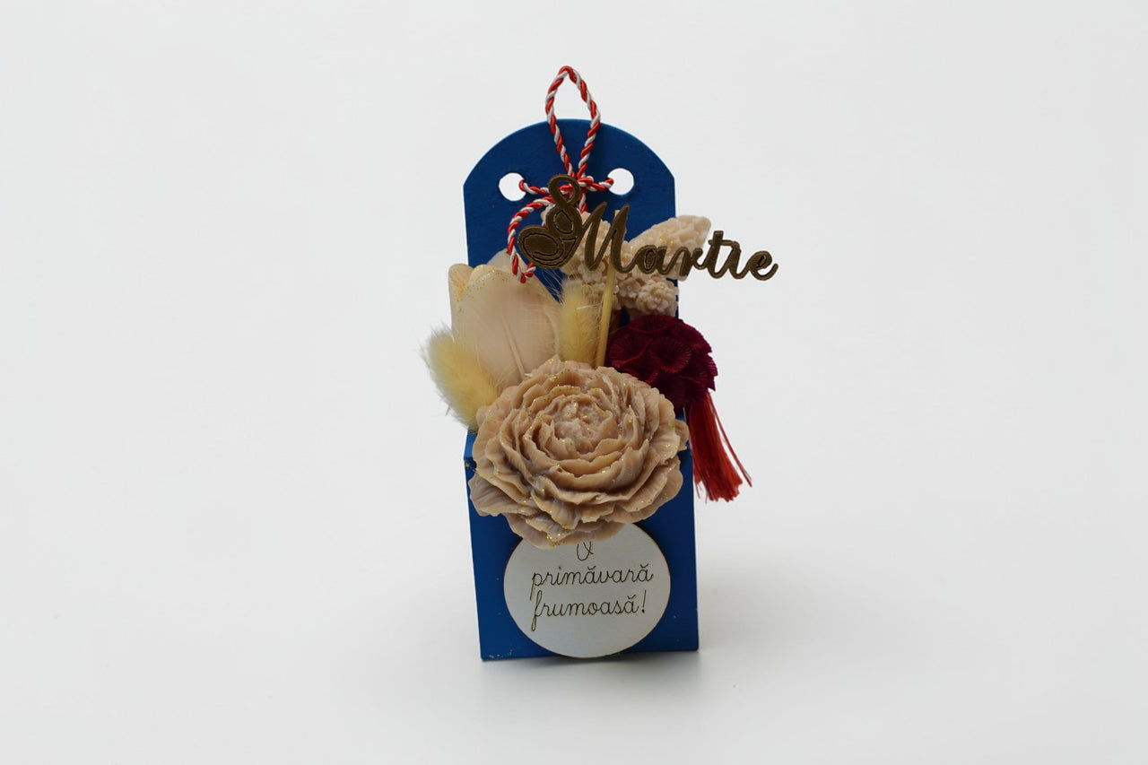 Set Cadou 8 Martie – Buchețel Floral - Luxora Candles