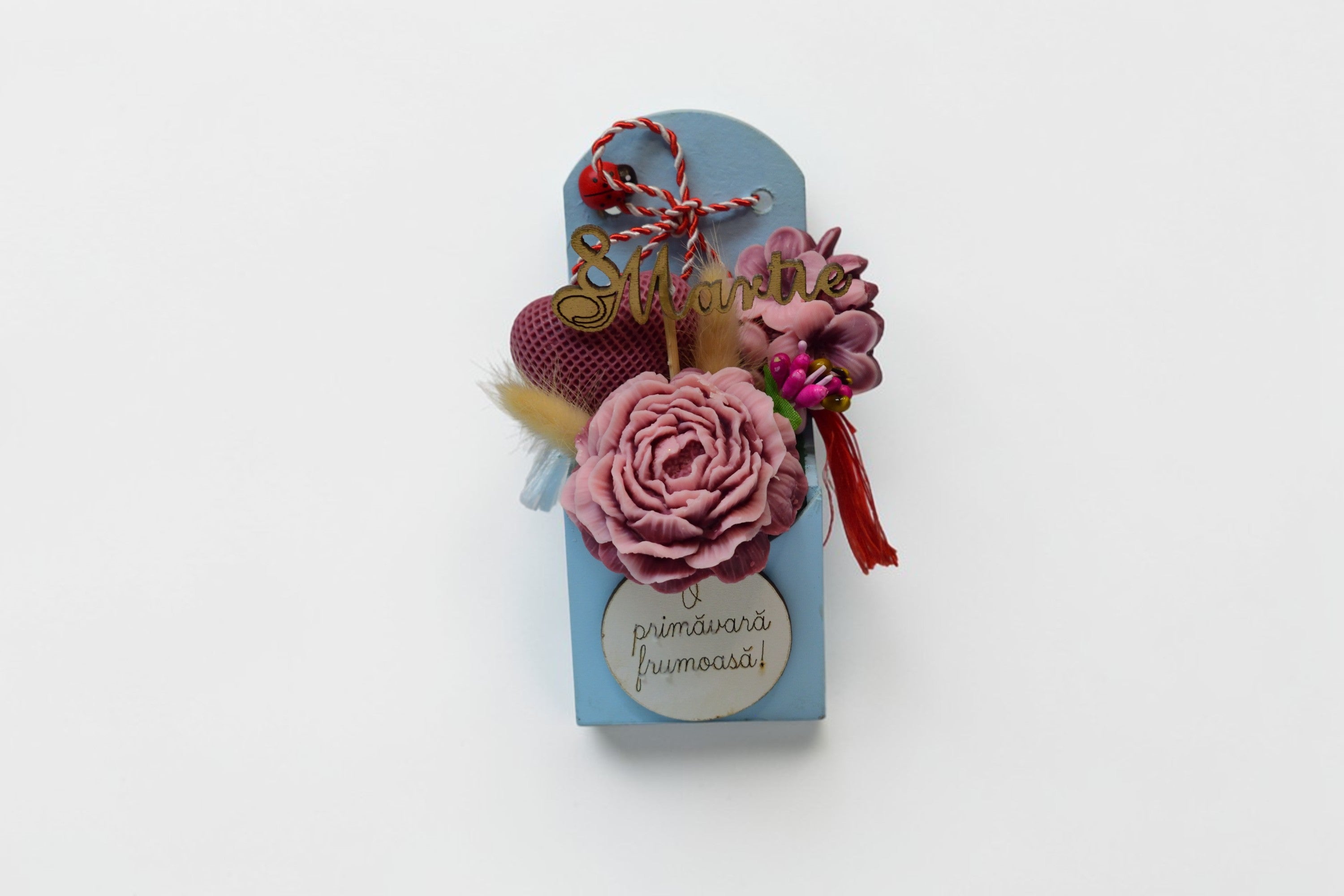 Set Cadou 8 Martie – Buchețel Floral - Luxora Candles