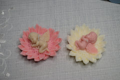 Lumânare de mărturie – înger floral